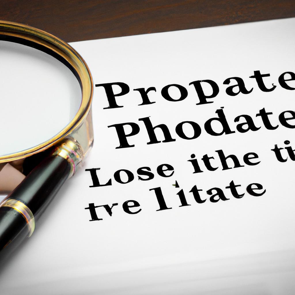 Understanding the⁢ Scope of ‌Probate